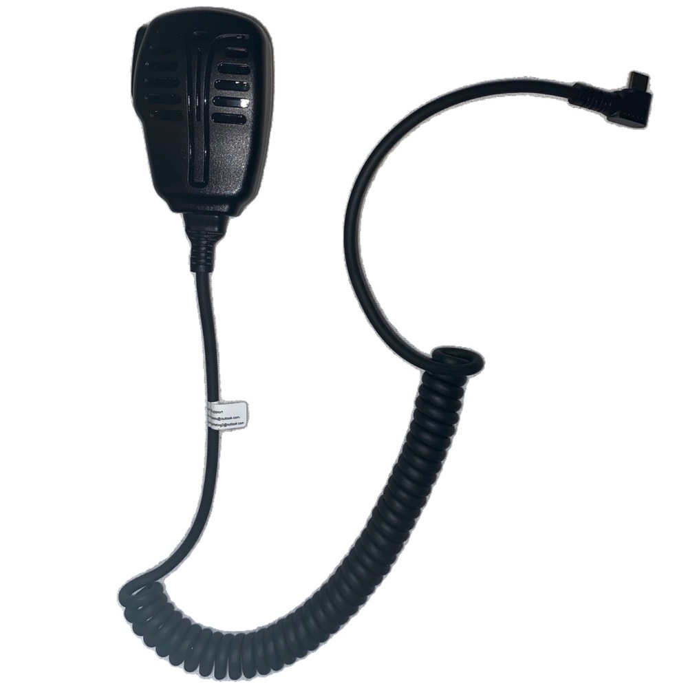 SAMCOM USB-C Shoulder Speaker Microphone for T2 GMRS Two Way Walkie Talkie Radio